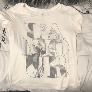 American eagle white shirt